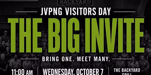 JVPNG Visitors Day: THE BIG INVITE