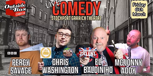FRIDAY 6TH MARCH - LIVE COMEDY
