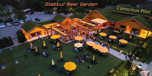 Conscious Pilot at Stabbur Beer Garden at Al Johnson's
