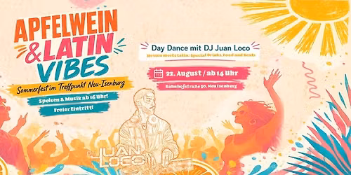 Apfelwein & Latin Vibes (Day Drinking)