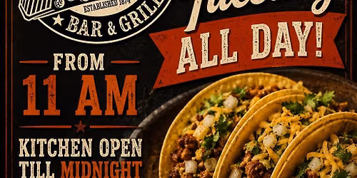 Taco Tuesday Every Tuesday @ The Switch Inn