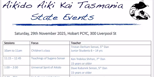 End of year State Training and celebration