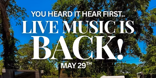 Live Music @ The Nest!