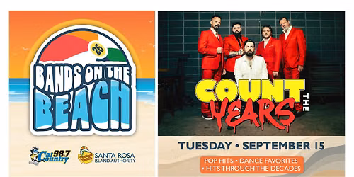 2026 Bands on the Beach - Count The Years