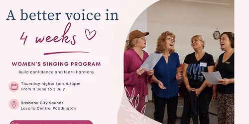 Brisbane City Sounds Vocal Education Program