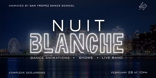 Nuit blanche \u00e0 Montr\u00e9al 2026