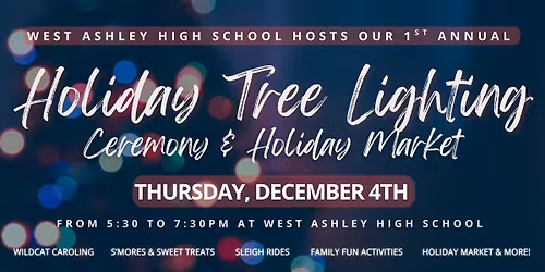 West Ashley Tree Lighting Ceremony & Holiday Market 