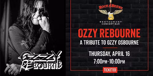 Ozzy REbourne @ Rock & Brews Royal Oak