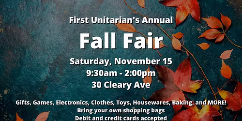 Fall Fair 2025