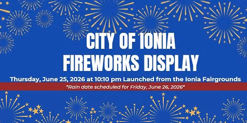 City of Ionia Fireworks Display