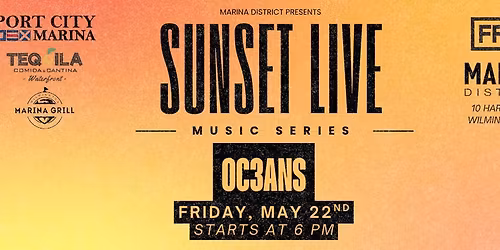 Oc3ans - FREE LIVE MUSIC @ Sunset Live Music Series 