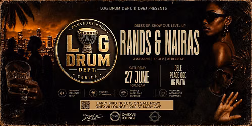LOG DRUM DEPT.