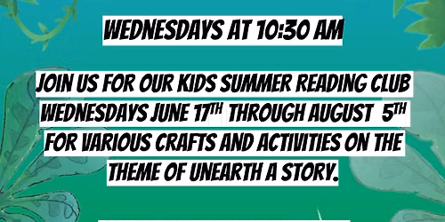 Kids Summer Reading Club