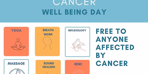Well being event for anyone affected by cancer