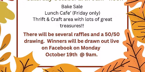 Annual Fall Fundraiser