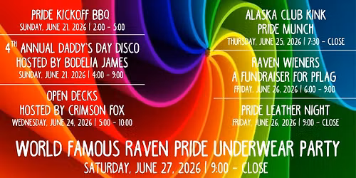Pride Week at The Raven Bar