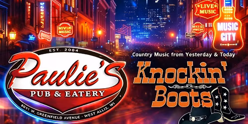 Knockin\u2019 Boots @ Paulie\u2019s Post Rodeo Show