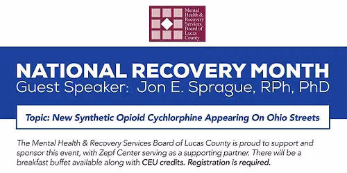 FREE Community Conversation: Understanding Ohio\u2019s Newest Synthetic Opioid