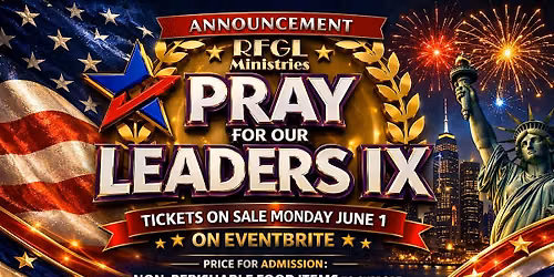 Pray for our Leaders IX