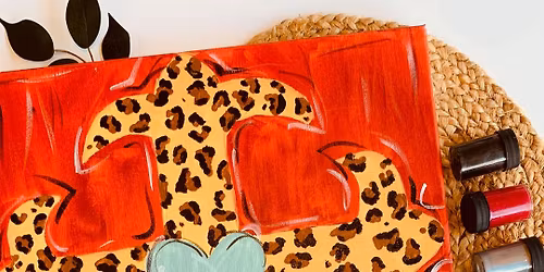 Canvas Painting - Colorful Cross