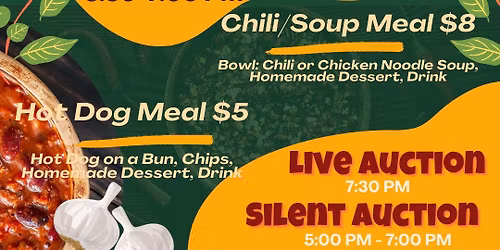 Trinity Lutheran Chili Soup Supper & Silent\/Live Auction