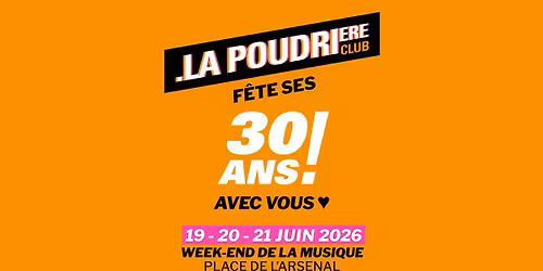 WEEK-END DE LA MUSIQUE \u2022 La Poudri\u00e8re