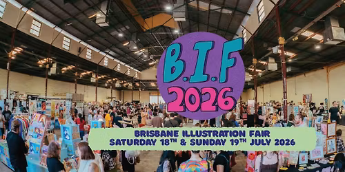 Brisbane Illustration Fair July 2026