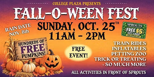 Fall-O-Ween Fest at College Plaza