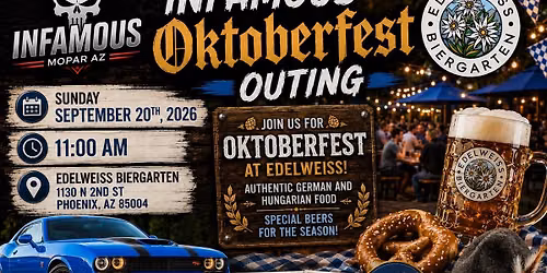 InFamous Oktoberfest Outing 