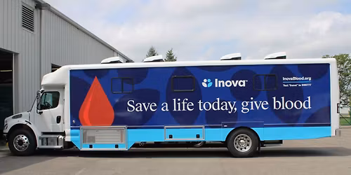 Give the Gift of Life - INOVA Bloodmobile on Sunday, November 2