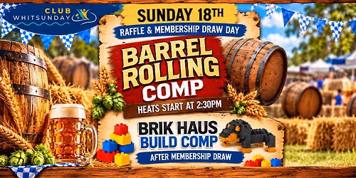OKTOBERFEST BARREL ROLLING COMP! 