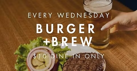 $10 Burger & Brew