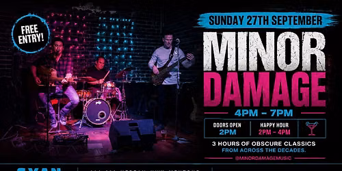 RECOVERY SESSION \u2014 MINOR DAMAGE LIVE AT CYAN \ud83c\udfb8