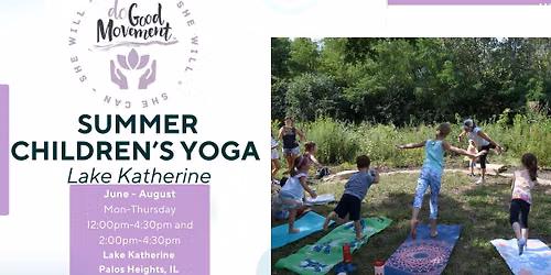 Summer Children's Yoga at Lake Katherine