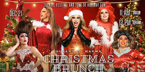 Queens of Karma Christmas Drag Brunch