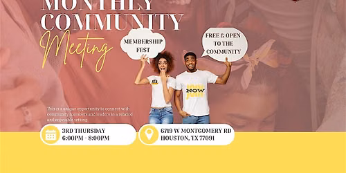 Acres Homes Super Neighborhood Council Monthly Meeting
