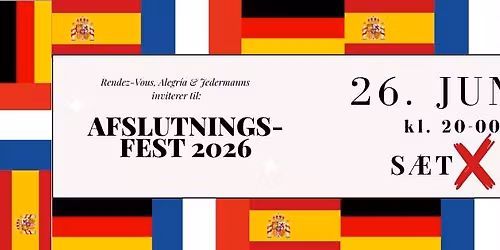 Afslutningsfest 2026