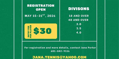 Gulf Shores Mixed Doubles Summer League Team Tourney