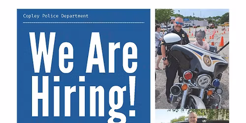Copley Police Department - Recruitment Event