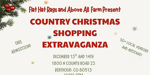 COUNTRY CHRISTMAS SHOPPING EXTRAVAGANZA 