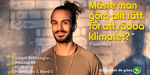 Valupptakt med MP Eker\u00f6 - G\u00e4st: Gurgin Bakircioglu