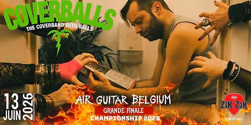 Finale AirGuitar Belgium + Coverballs I ZIK ZAK