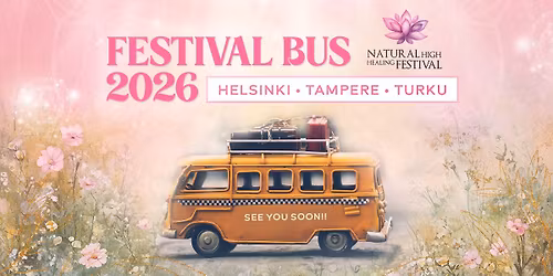 Natural High Kimppakyyti & Bussi 2026 \/ Carpooling & Bus 