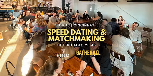 Speed Dating and Matchmaking for Singles Ages 25-45 | Cincinnati