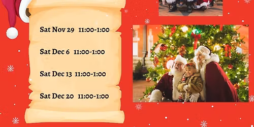 Santa & Mrs. Claus at the Mayors Park