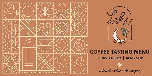 Loki Coffee Tasting Menu!