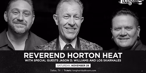 Reverend Horton Heat (18+)