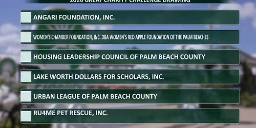 2026 Great Charity Challenge