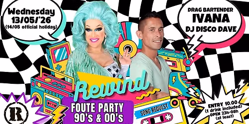 IVANA & DJ DISCO DAVE: Rewind Back to the 90's & 00's @ Club Random