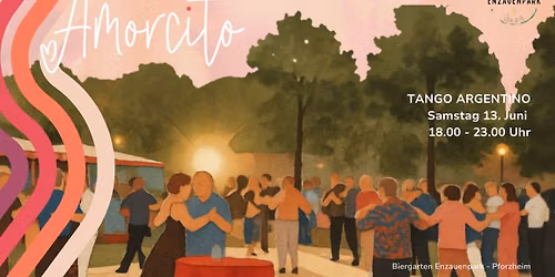 Open Air Milonga Amorcito am Samstag 13 Juni — Biergarten Enzauenpark